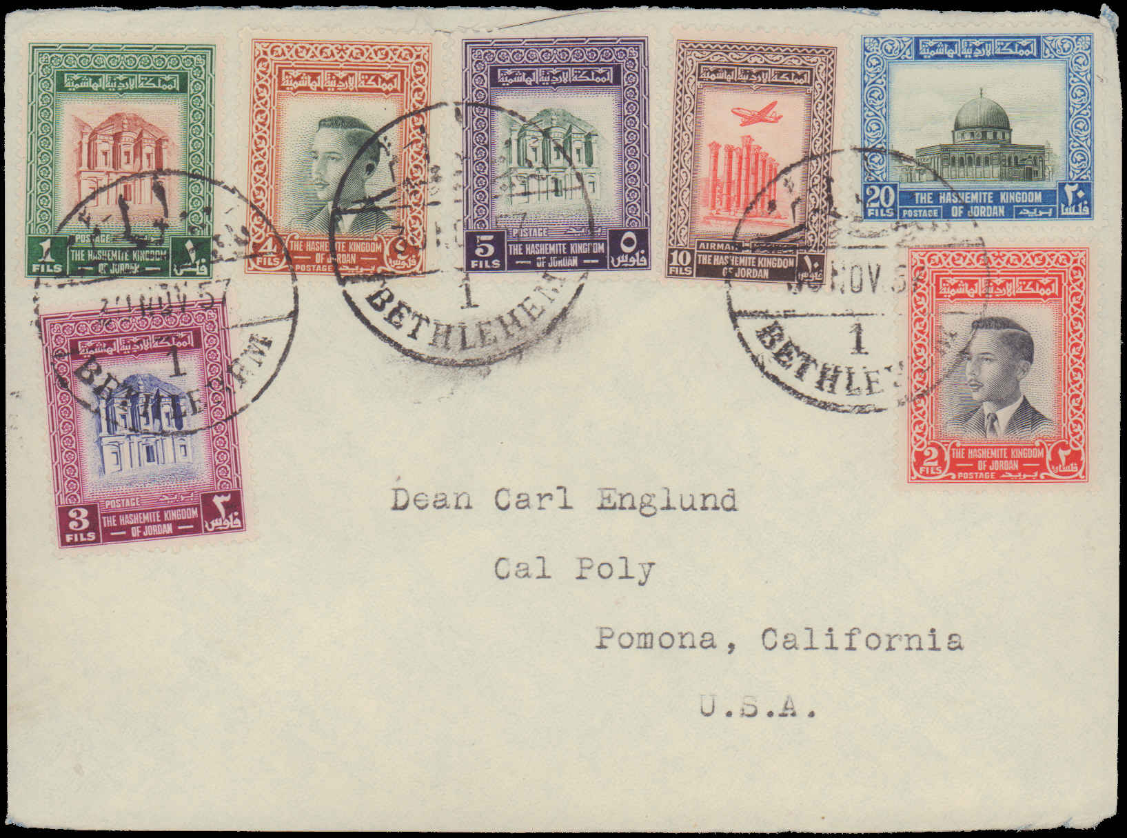 Jordan Postal History